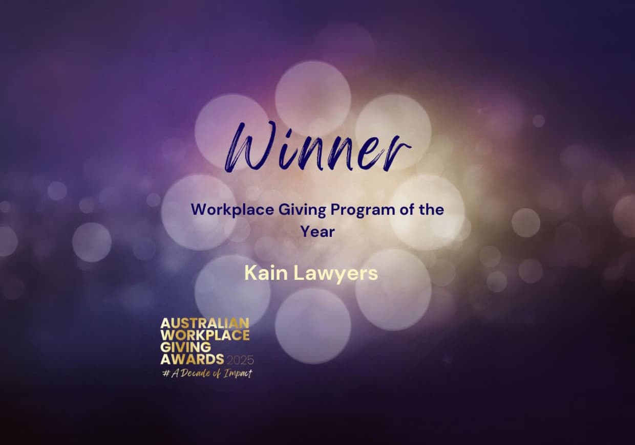 2025 Workplace Giving Australia Awards